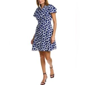 NWT Diane Von Furstenberg Ruffle Dress